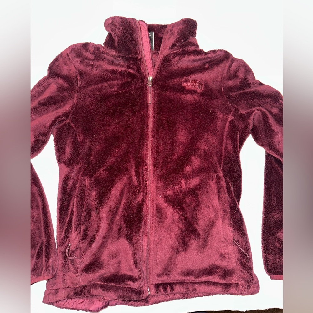 the north face zip up jacket size M